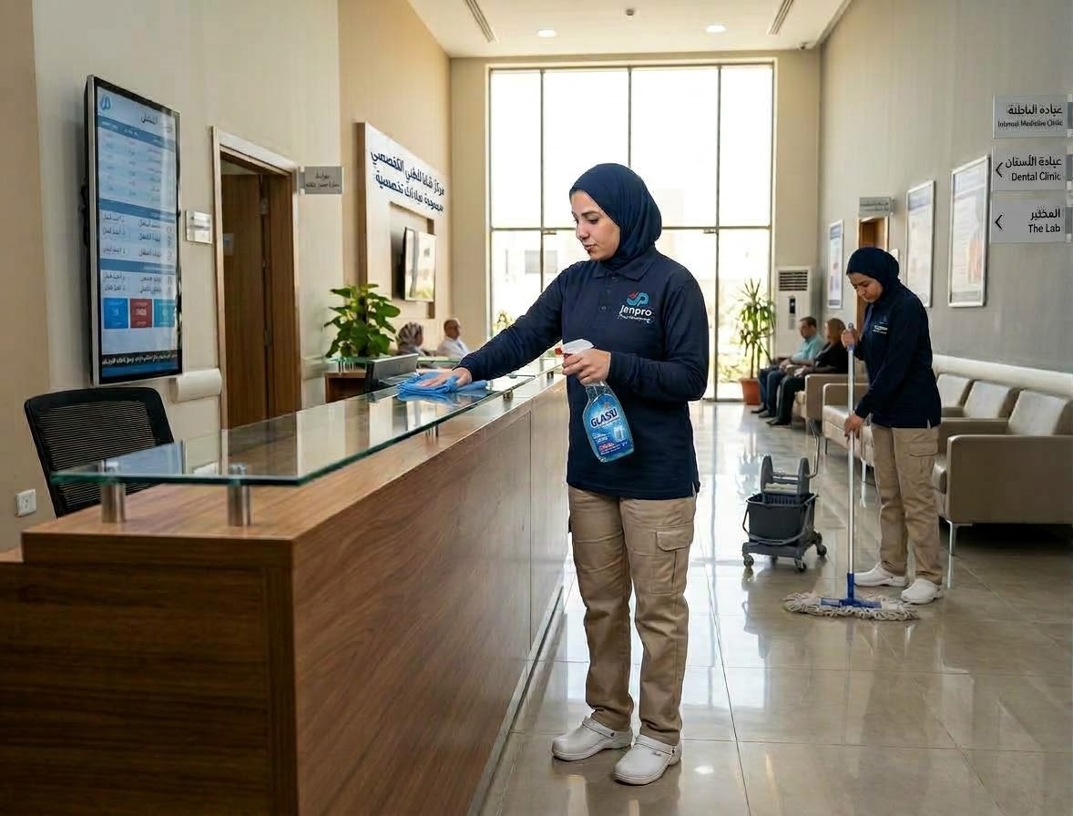نظافة المستشفيات والعيادات
